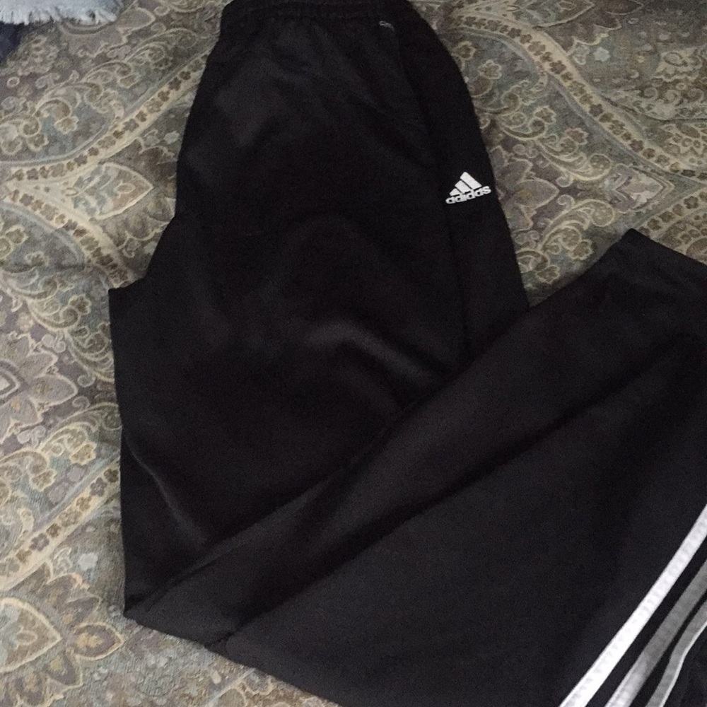 Lined adidas pants